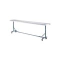 Omni Metalcraft Omni Metalcraft Portable Castered Conveyor Support 18"W PTST15.75-23-39-10